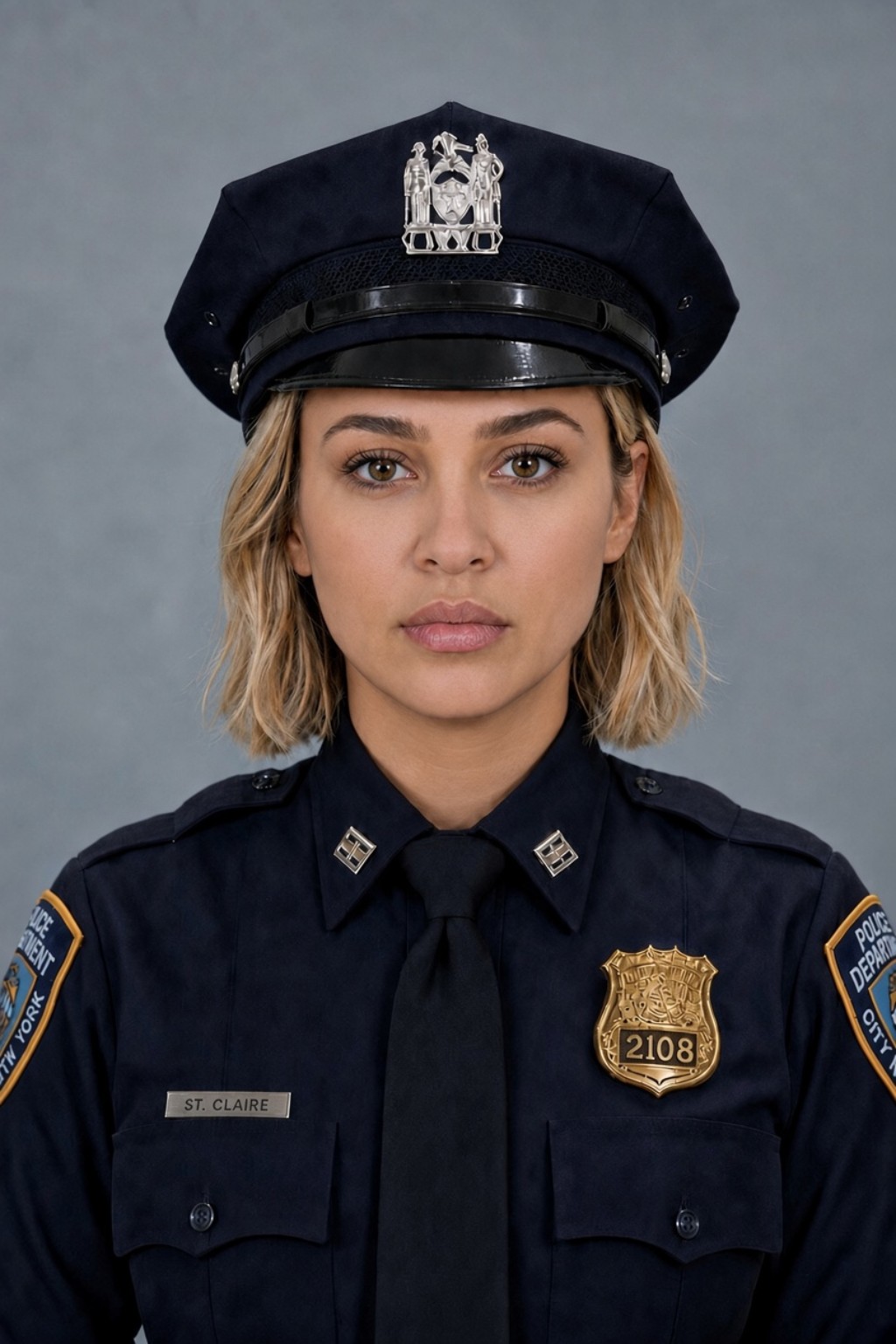 Official personnel portrait of Detective Leah Ann St. Claire